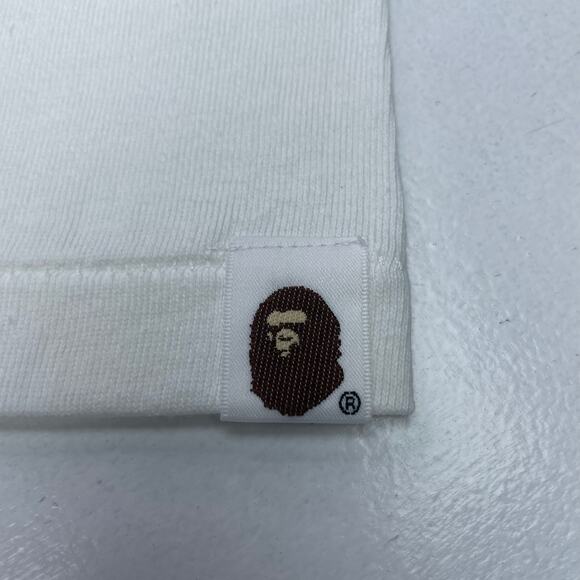 OG BAPE A.S.N.K.A Check Tee Size L - Picture 5 of 8